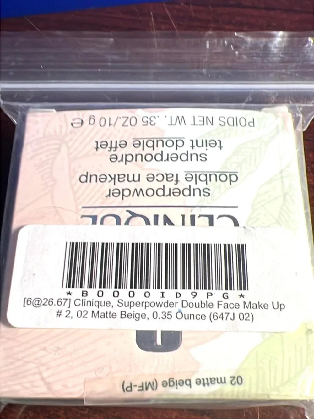 Clinique new box